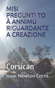portada Misi Pregunti to À Annimu Riguardante a Creazione: Corsican