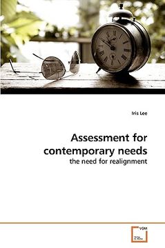 portada assessment for contemporary needs (en Inglés)