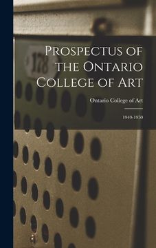 portada Prospectus of the Ontario College of Art: 1949-1950 (in English)