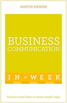 portada Business Communication in a Week: Teach Yourself (en Inglés)