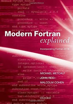 portada Modern Fortran Explained: Incorporating Fortran 2018 (Numerical Mathematics and Scientific Computation) (in English)