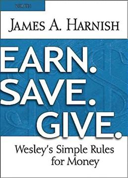 portada Earn Save Give Youth Study Book: Wesley'S Simple Rules for Money (en Inglés)