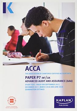 portada P7 Advanced Audit and Assurance (INT&UK) - Complete Text