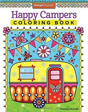 portada Happy Campers Coloring Book (Coloring Is Fun)
