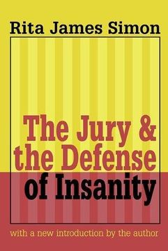 portada Jury and the Defense of Insanity (en Inglés)