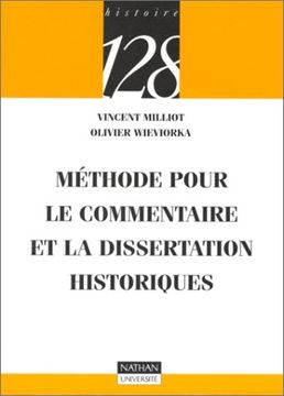 portada Méthode Pour le Commentaire et la Dissertation Historiques (128)