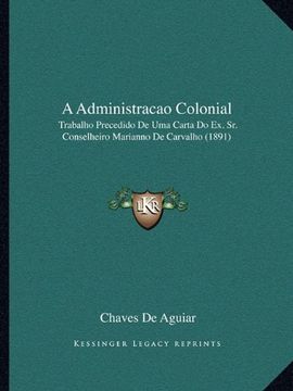 portada Administracao Colonial (en Portugués)