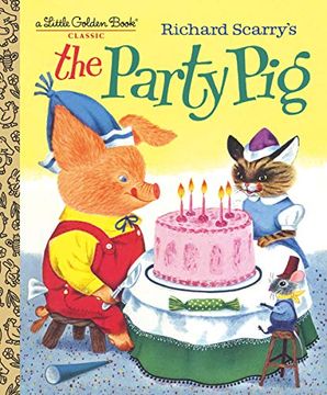 portada Richard Scarry's the Party pig (Little Golden Book) (en Inglés)