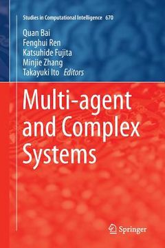 portada Multi-Agent and Complex Systems (en Inglés)
