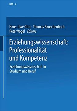 portada Erziehungswissenschaft: Professionalität und Kompetenz (en Alemán)