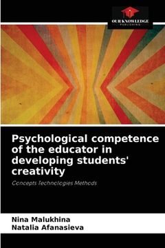 portada Psychological competence of the educator in developing students' creativity (en Inglés)