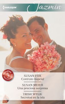 portada Contrato Nupcial; Una Preciosa Sorpresa; Secretos en la Isla (Omnibus Jazmin) (in Spanish)