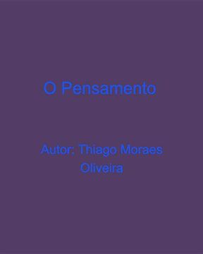 portada O Pensamento (in Portuguese)