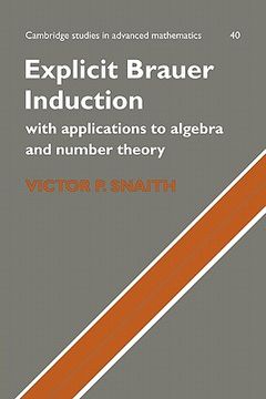 portada Explicit Brauer Induction Paperback (Cambridge Studies in Advanced Mathematics) (in English)