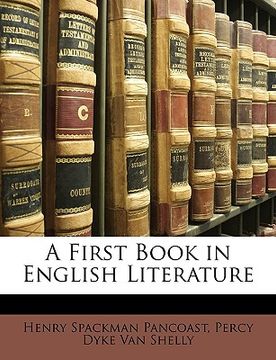 portada a first book in english literature (en Inglés)