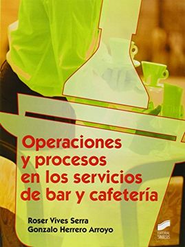 portada Operaciones y Procesos en los Servicios de bar y Cafeteria