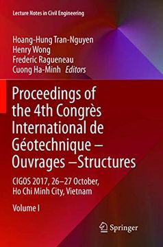 portada Proceedings of the 4th Congrès International de Géotechnique - Ouvrages -Structures: Cigos 2017, 26-27 October, Ho Chi Minh City, Vietnam