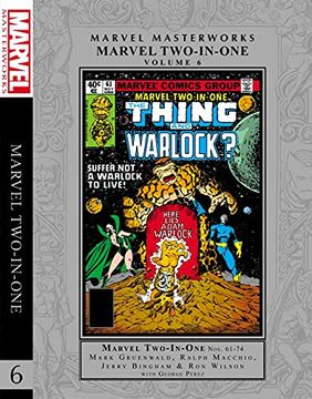 portada Marvel Masterworks: Marvel Two-In-One Vol. 6 (Marvel Masterworks: Marvel Two-In-One, 6) (in English)