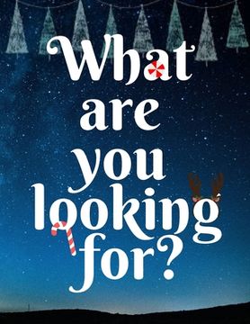 portada What are you looking for: Christmas - finding game - Can you find it? (in English)
