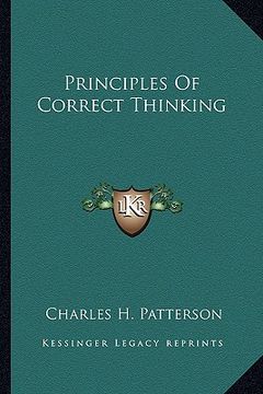 portada principles of correct thinking