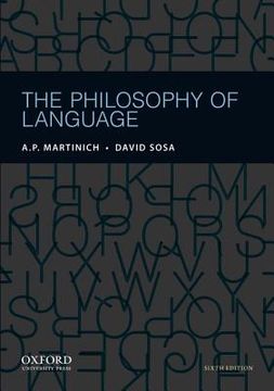 portada the philosophy of language (in English)