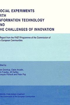 portada social experiments with information technology and the challenges of innovation