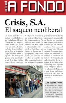 portada Crisis S. A.  El Saqueo Neoliberal
