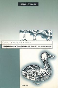 portada epistemología general o crítica del cono (in Spanish)