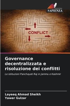 portada Governance decentralizzata e risoluzione dei conflitti (en Italiano)