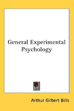 portada general experimental psychology (en Inglés)
