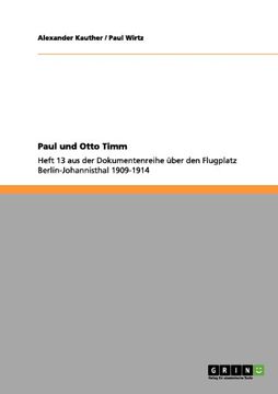 portada Paul und Otto Timm (German Edition)