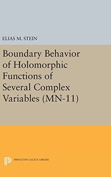portada Boundary Behavior of Holomorphic Functions of Several Complex Variables. (Mn-11) (Mathematical Notes) (en Inglés)