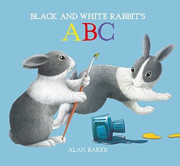 portada Black and White Rabbit's ABC (Little Rabbit Books)