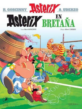 portada Asterix 08: Asterix en Bretaña (in Spanish)