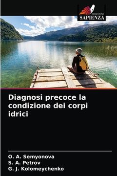 portada Diagnosi precoce la condizione dei corpi idrici (in Italian)