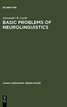 portada Basic Problems of Neurolinguistics (en Inglés)