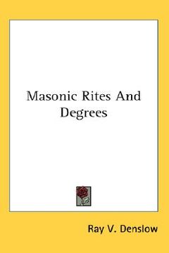 portada masonic rites and degrees (in English)