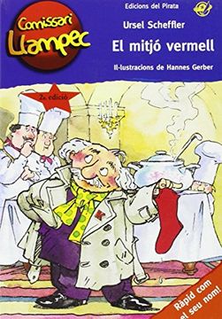 portada El mitjó vermell (Comissari Llampec) (in Catalá)