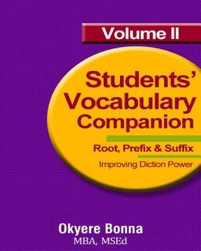 portada Student Vocabulary Companion: Book 2 (in English)