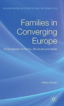 portada Families in Converging Europe: A Comparison of Forms, Structures and Ideals (Palgrave Macmillan Studies in Family and Intimate Life) (in English)