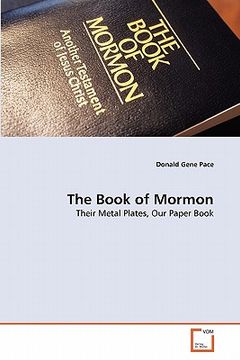 portada the book of mormon (en Inglés)