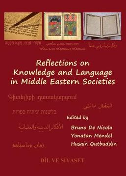 portada Reflections on Knowledge and Language in Middle Eastern Societies