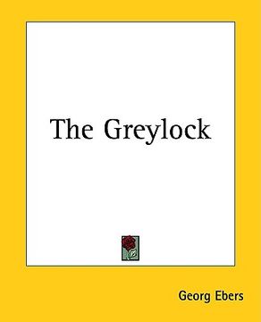 portada the greylock (en Inglés)