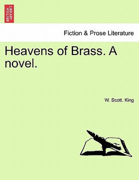 portada heavens of brass. a novel. (en Inglés)