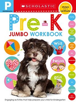 portada Pre-K Jumbo Workbook: Scholastic Early Learners (Jumbo Workbook) (in English)