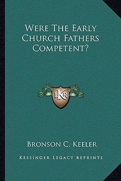 portada were the early church fathers competent? (in English)