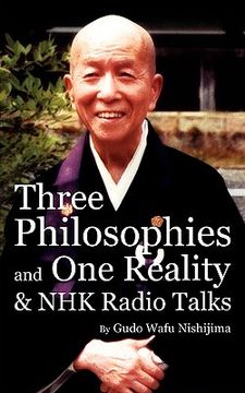 portada three philosophies and one reality & nhk radio talks (in English)
