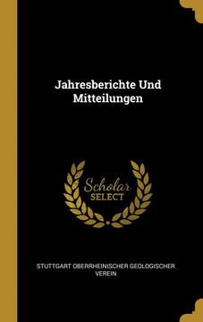 portada Jahresberichte und Mitteilungen (en Alemán)