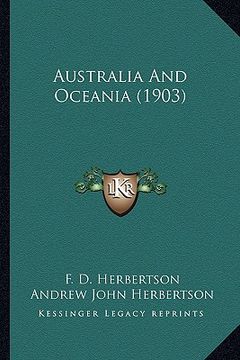 portada australia and oceania (1903) (en Inglés)