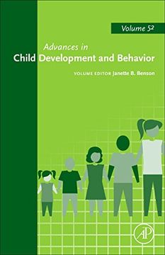 portada Advances in Child Development and Behavior, Volume 52 (en Inglés)